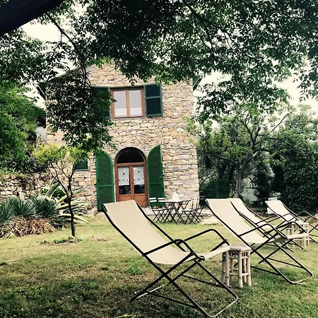 Panoramic Rural House With Garden Chiusanico