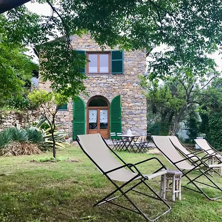 Panoramic Rural House With Garden Chiusanico